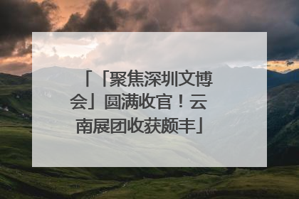 「聚焦深圳文博会」圆满收官！云南展团收获颇丰