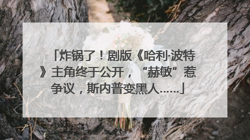 炸锅了！剧版《哈利·波特》主角终于公开，“赫敏”惹争议，斯内普变黑人……