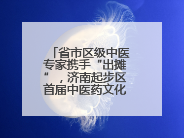 省市区级中医专家携手“出摊”，济南起步区首届中医药文化市集热闹开幕