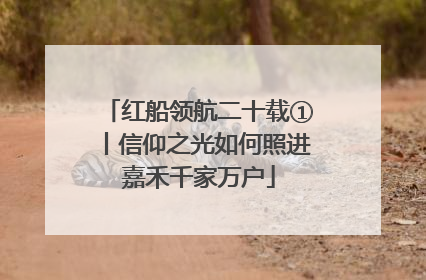 红船领航二十载①丨信仰之光如何照进嘉禾千家万户