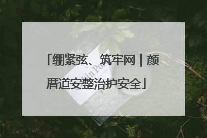 绷紧弦、筑牢网｜颜厝道安整治护安全
