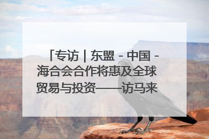 专访｜东盟－中国－海合会合作将惠及全球贸易与投资——访马来西亚亚太“一带一路”共策会高级研究员本恩·纳戈拉