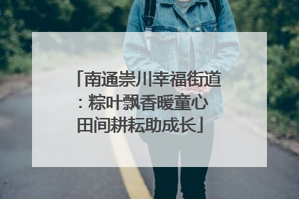 南通崇川幸福街道：粽叶飘香暖童心 田间耕耘助成长
