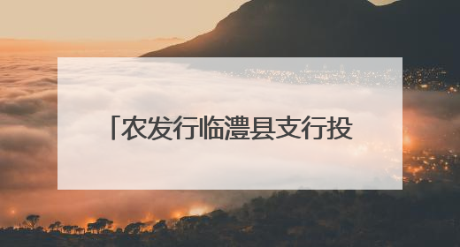 农发行临澧县支行投放7.5亿元贷款 助力全域乡村振兴