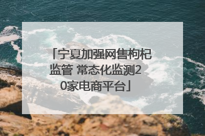 宁夏加强网售枸杞监管 常态化监测20家电商平台