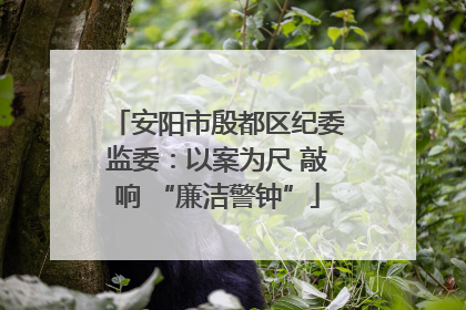 安阳市殷都区纪委监委：以案为尺 敲响 “廉洁警钟”