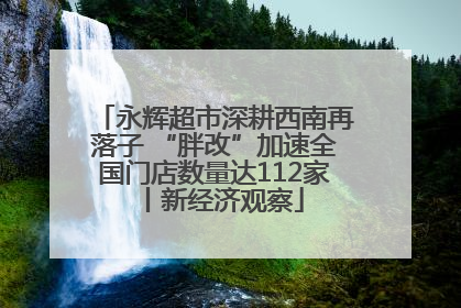 永辉超市深耕西南再落子 “胖改”加速全国门店数量达112家丨新经济观察
