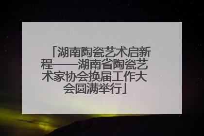湖南陶瓷艺术启新程——湖南省陶瓷艺术家协会换届工作大会圆满举行