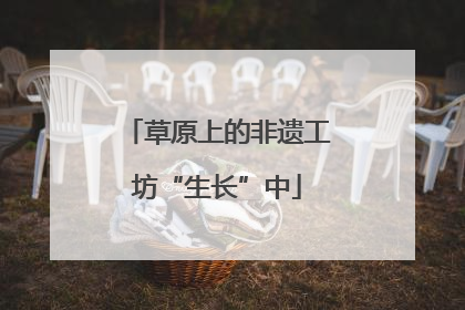 草原上的非遗工坊“生长”中