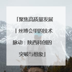 聚焦高质量发展丨丝博会里的技术脉动：陕西科创的突破与想象