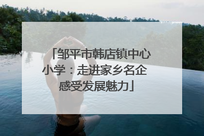 邹平市韩店镇中心小学：走进家乡名企 感受发展魅力