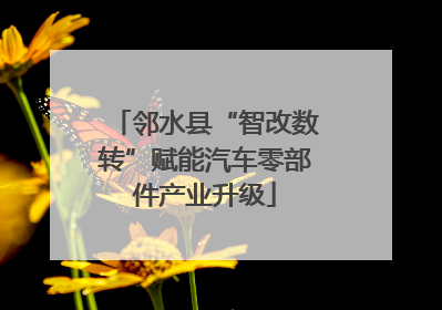 邻水县“智改数转”赋能汽车零部件产业升级