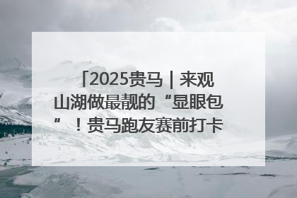 2025贵马｜来观山湖做最靓的“显眼包”！贵马跑友赛前打卡点燃奔跑热情