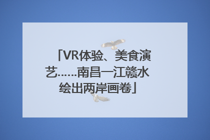 VR体验、美食演艺……南昌一江赣水绘出两岸画卷